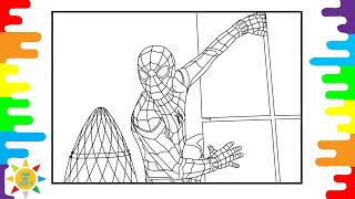 Spider-Man Coloring Pages | Spider-Man: No Way Home Coloring | @drawandcolortv