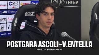 Mattia Piermarini | Postgara Ascoli-Virtus Entella | Ascoli Calcio