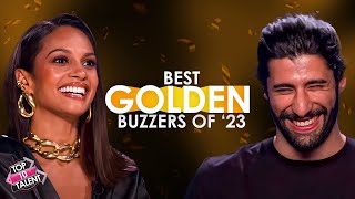 Top 10 BEST GOLDEN BUZZERS on Got Talent 2023 So Far!