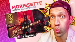 THE PINOY QUEEN!! Morissette - Bruno Mars Evolution Medley (covers feat. 3RD AVENUE) REACTION