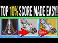 Destiny 2: The TOP 10% Score is EASY When You do This! (Exotic Skimmer Quest)