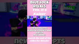 New official Sneak Kaiser  - Blue Lock Rivals #roblox #bluelock #bluelockrivals #shorts #kaiser