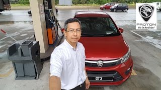 Collecting My New Proton Persona and First Drive 🚘★GT Plate★