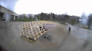 UMass Gridshell - Final Assembly