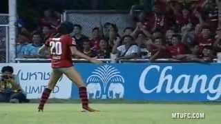 Stupid Mario Djurovski given red card after ridiculous celebration TOT 1-2 SCG MTU