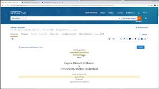 Searching Dockets on Bloomberg Law