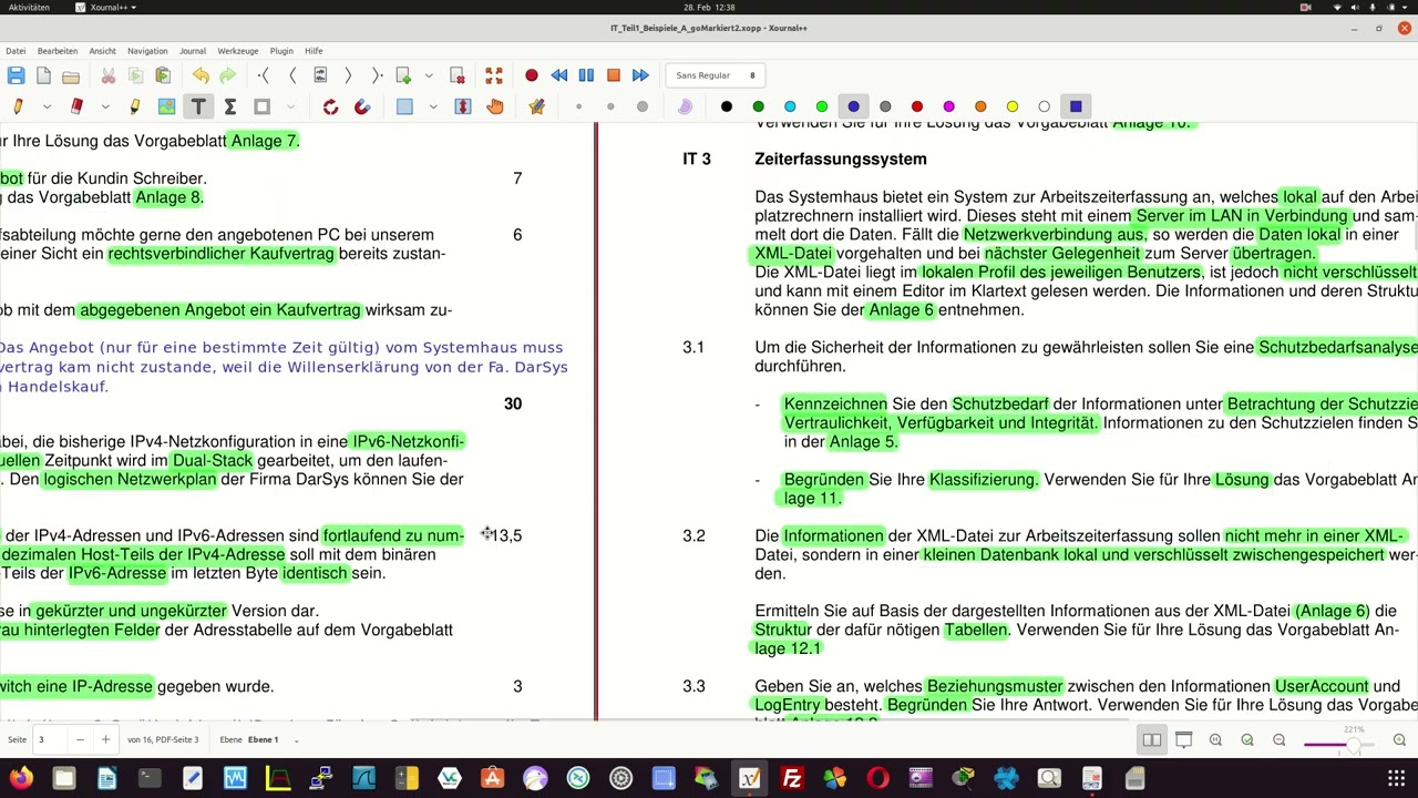 Fachinformatiker Abschlussprüfung Teil 1 (Demo-Version) - Aufgabe 2 ...