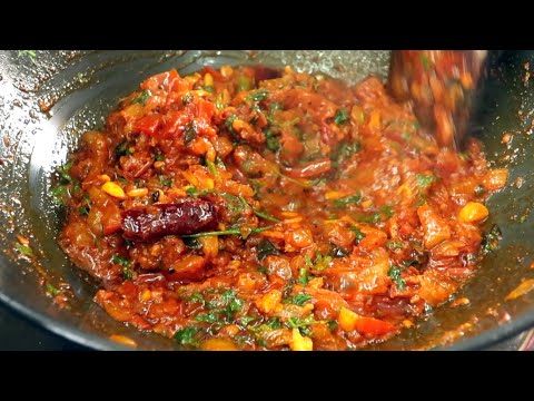 Andhra Style Tomato Curry Recipe