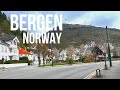 Bergen Norway 🇳🇴 - Spring 2022 - Walking tour | relaxing ambient city sounds