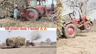 Belarus 510 , 7 model performance on sugarcane load trali 🔥#viralvideo #belarustractor