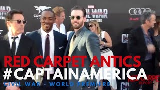 Celebs at World Premiere of Marvel's Captain America: Civil War #CaptainAmericaPremiere