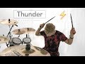 Imagine Dragons - Thunder - Vocal/Drum Cover