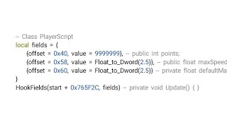 Hooking Il2cpp Fields using lua GG