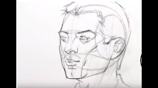 how to draw face for beginners with simple steps different angle