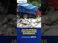 Jalan Antar Kecamatan Rusak Seperti OFF-Road #shorts