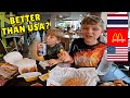 AMERICANS Try MCDONALD'S in THAILAND for the FIRST TIME 🇹🇭 | Thai McDonald's Taste Test