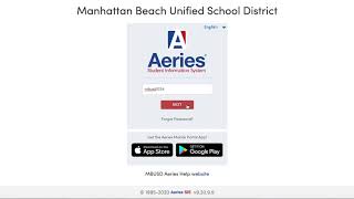 Checking Aeries Grades - Middle School