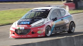 250HP Methane-powered Peugeot 207.8 w/ Paddle Shifters \u0026 ITBs Racing on Track!