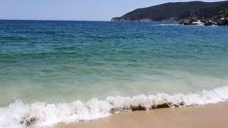 Kalamitsi Beach Sithonia Halkidiki Greece 4k 2021.