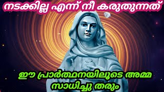 നടക്കില്ല എന്ന് നീ കരുതിയത് അമ്മ നിനക്ക് സാധിച്ചു തരും 🙏 01/02/25 #kripasanam  #kreupasanam #കൃപാസനം