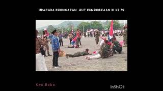 Kemeriahan Rangkaian》UPACARA PERINGATAN HUT KEMERDEKAAN RI KE 79 Kec.Babakan Madang》Sabtu 17/08/2024