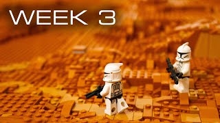 Building Geonosis in LEGO - Week 3: Landscape