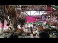 dry fish small market at sittwe in myanmar.