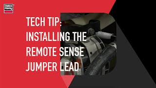 Reduce High Voltage at the Battery by Installing the Remote Sense Jumper Lead | Delco Remy Tech Tip