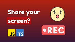 Recording the screen in a webapp