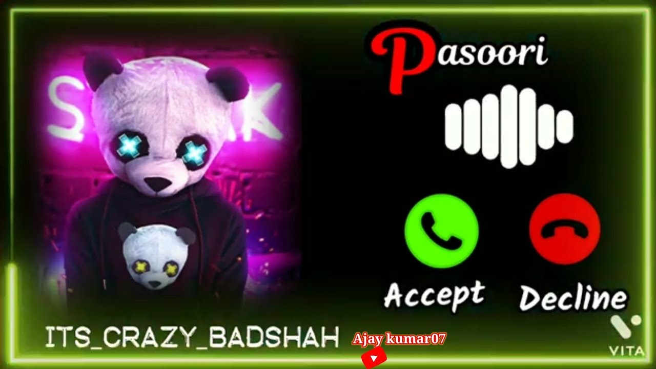 Pasoori New Dj Remix Ringtone F0 9f 98 8d E2 9d Ajaykumar07 Pasoori New Dj Remix Ringtone F0 9f 98 8d E2 9d Ajaykumar07