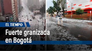 Fuerte granizada afectó la movilidad en Bogotá | El Tiempo