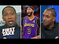 FIRST TAKE | Anthony Davis is showing why he's MVP-caliber! - Lou calls Lakers a threat in West!