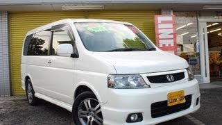 【ステップワゴンスパーダ24T中古車　動画】フルエアロ☆格安中古車