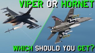 DCS F-16 OR F-18: Which Fighter Should You Buy? | DCS F-16 | DCS F-18 | DCS World