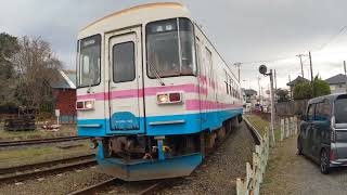 ひたちなか海浜鉄道🚃ミキ300形ミキ300-103🚃勝田 行き🚃💨