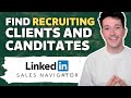 How To Use Linkedin Sales Navigator For Recruiting? [2023] - Find Recruiting Client & Candidates