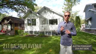 SOLD - 211 Balfour Avenue in Riverview - Winnipeg, MB | Justin Pokrant