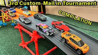 DIECAST CARS RACING | 3RD CUSTOM MAIL IN TOURNAMENT | COMPILATION