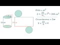 F2(Eng) Ch6 (V3.2) Surface Area of a Cylinder