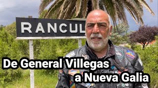 Vamos a RANCUL | La Pampa |en el camino de General Villegas a NUEVA GALIA | en moto por Argentina