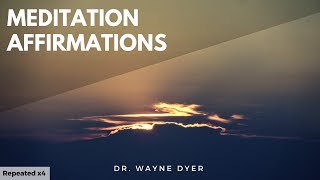 Wayne Dyer - Meditation - Affirmations - Law of Attraction - Three Magic Words. (Looped x4)