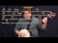 Million Reasons (Lady Gaga) Banjo Cover Lesson in C with Chords/Lyrics