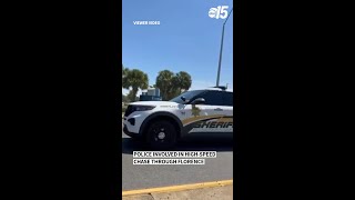 Police chase in Florence