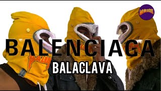 DIY BALENCIAGA BALACLAVA(How to make) #custommade #tutorial #design #balenciaga #balaclava