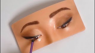 Makeup practice board - پد تمرین میکاپ (اینجوری میکاپ تمرین کن)