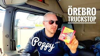 #80 Köper poppys på örebro truckstop och pratar rappakalja // Buying airfreshner at Örebro truckstop