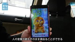 平壌ルポ：スマホの人気アプリ「話す猫」