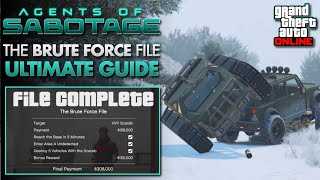 The Brute Force File Preps \u0026 Finale ALL Objectives Ultimate Guide