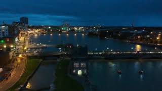 🔴 Shine a Light on the River / Limerick / RAW drone video / 001