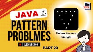 How to Make Hollow Reverse Triangle Pattern In Java (For Beginner)